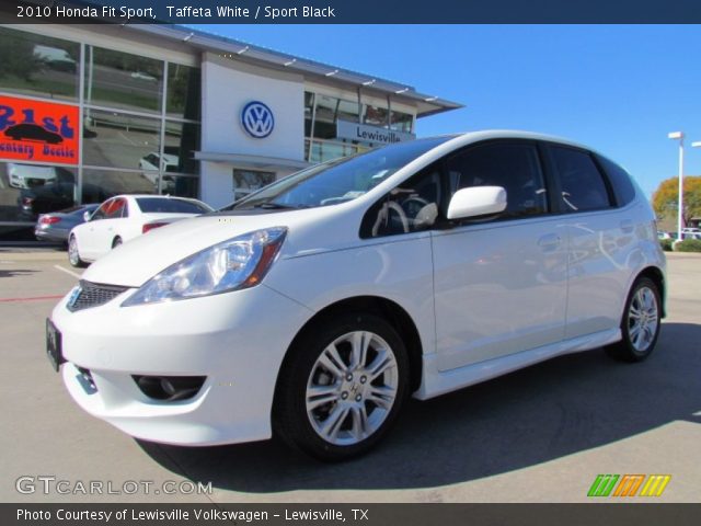 2010 Honda Fit Sport in Taffeta White