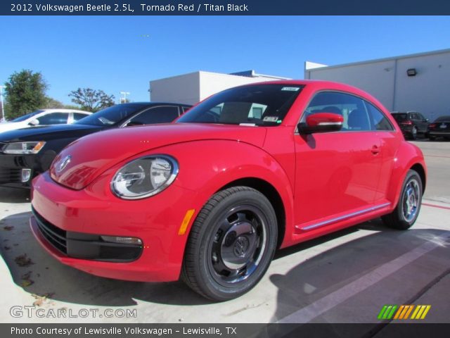 2012 Volkswagen Beetle 2.5L in Tornado Red
