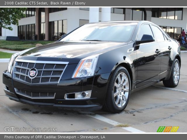 2008 Cadillac CTS Sedan in Black Raven