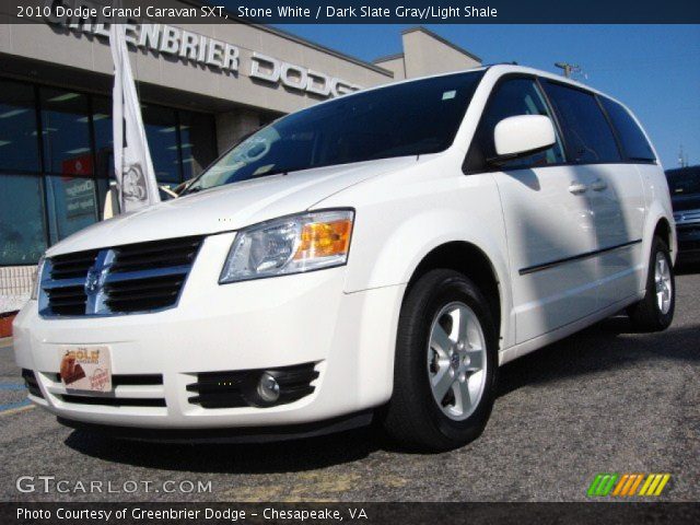 2010 Dodge Grand Caravan SXT in Stone White