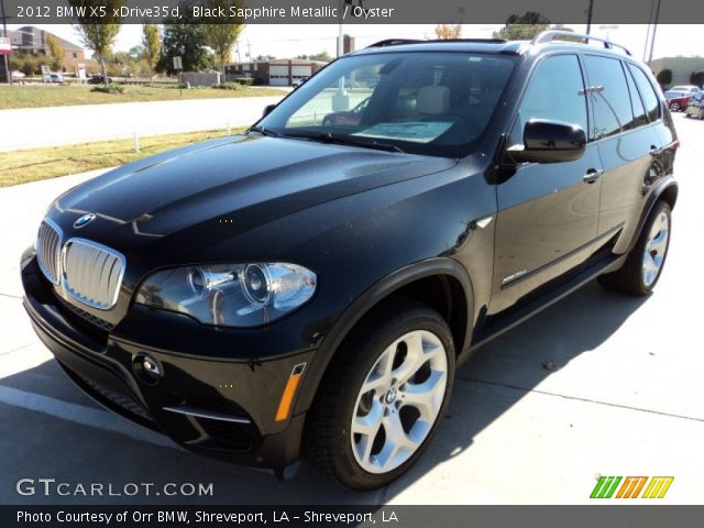 2012 BMW X5 xDrive35d in Black Sapphire Metallic