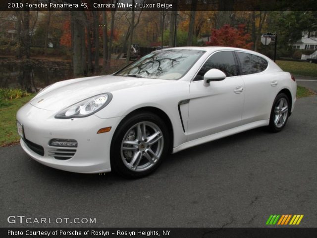 2010 Porsche Panamera 4S in Carrara White