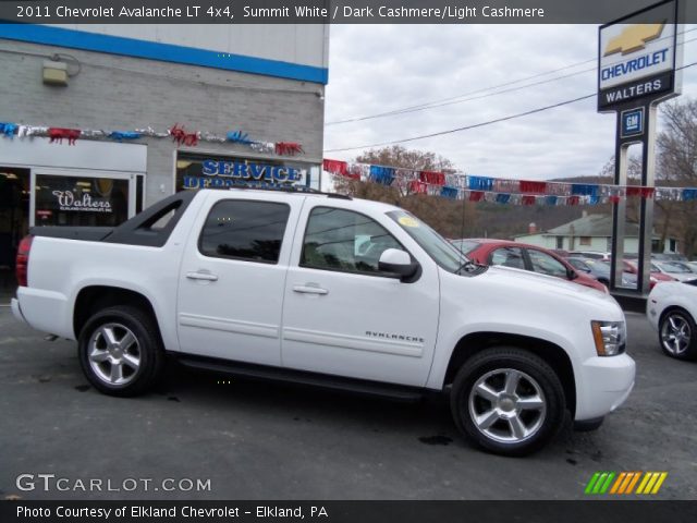 2011 Chevrolet Avalanche LT 4x4 in Summit White