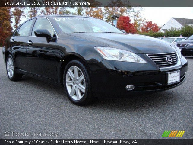 2009 Lexus ES 350 in Obsidian Black