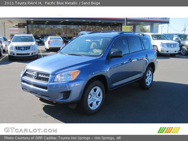 2011 Toyota RAV4 I4 in Pacific Blue Metallic