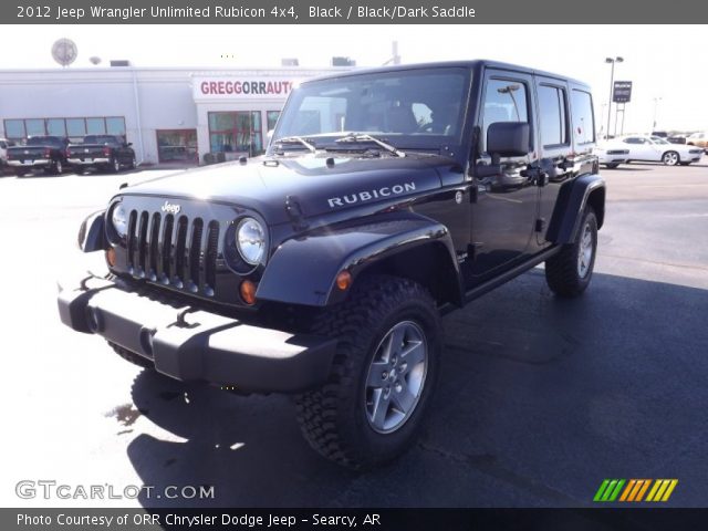 2012 Jeep Wrangler Unlimited Rubicon 4x4 in Black
