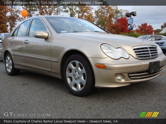 2005 Mercedes-Benz C 320 Sedan in Desert Silver Metallic