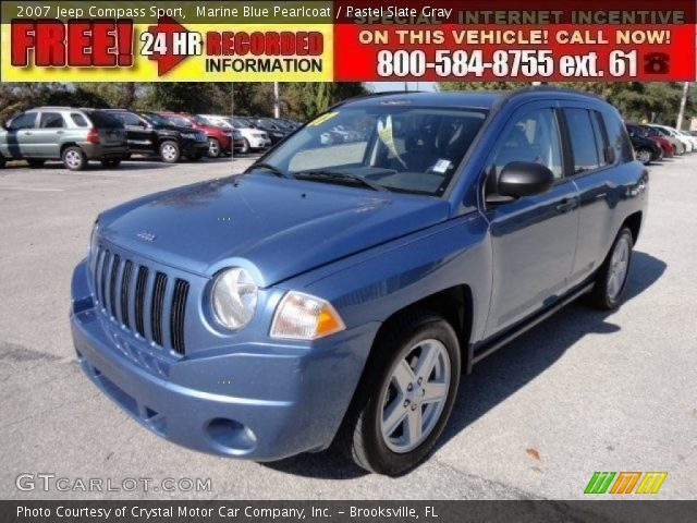 2007 Jeep Compass Sport in Marine Blue Pearlcoat