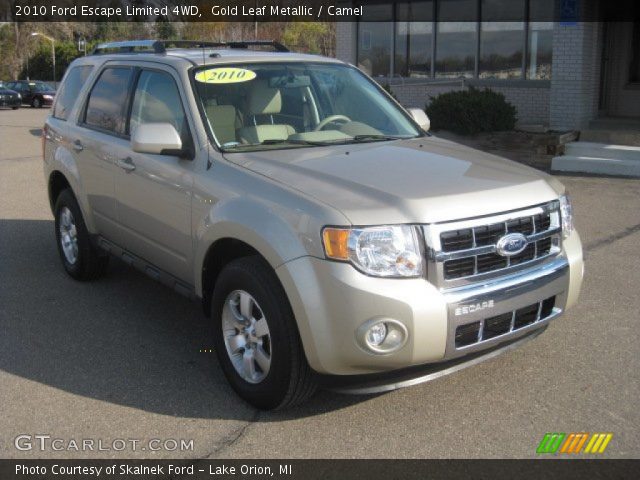 2010 Ford Escape Limited 4WD in Gold Leaf Metallic