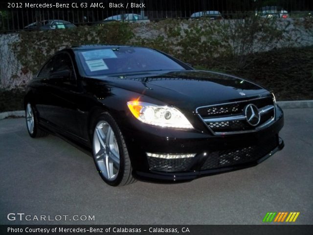 2012 Mercedes-Benz CL 63 AMG in Black