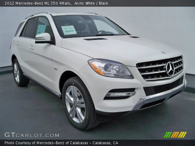 2012 Mercedes-Benz ML 350 4Matic in Arctic White