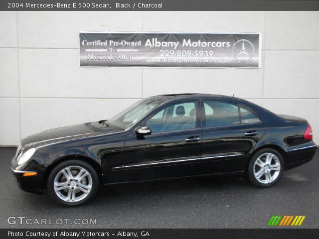 2004 Mercedes-Benz E 500 Sedan in Black