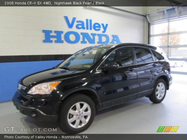 2008 Honda CR-V EX 4WD in Nighthawk Black Pearl