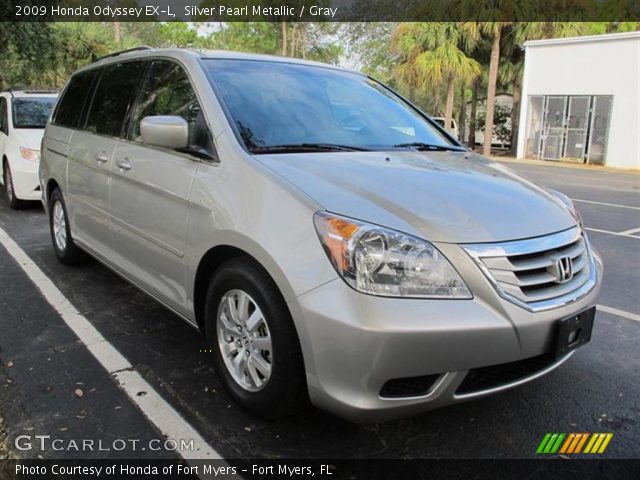 2009 Honda Odyssey EX-L in Silver Pearl Metallic