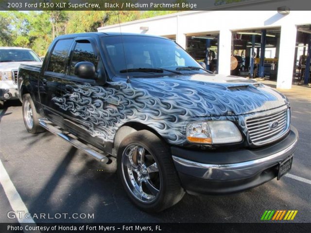 2003 Ford F150 XLT SuperCrew in Black