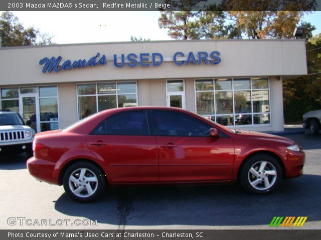2003 Mazda MAZDA6 s Sedan in Redfire Metallic