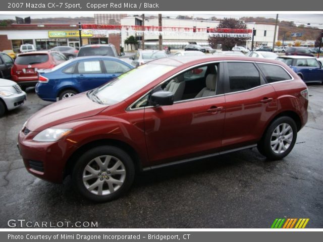 2007 Mazda CX-7 Sport in Copper Red Mica