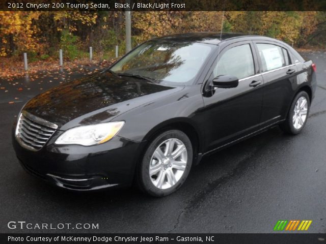 2012 Chrysler 200 Touring Sedan in Black
