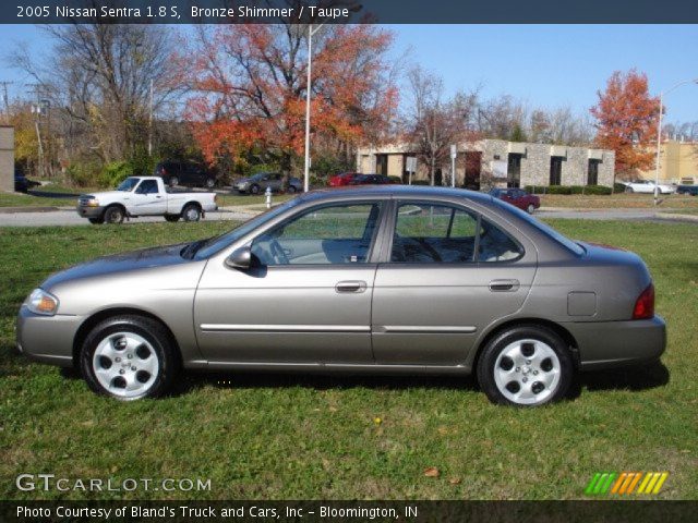 2005 Nissan Sentra 1.8 S in Bronze Shimmer