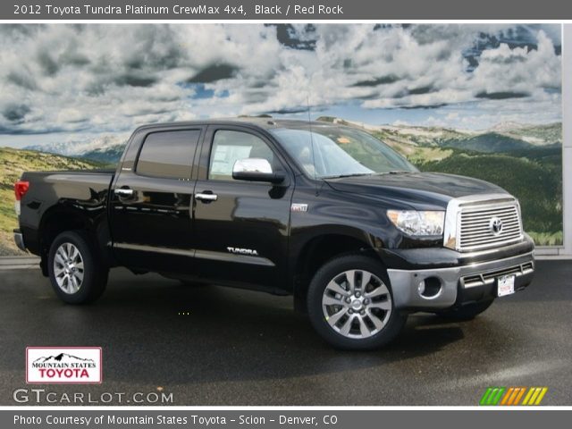 2012 Toyota Tundra Platinum CrewMax 4x4 in Black