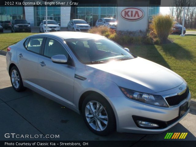 2012 Kia Optima EX in Bright Silver