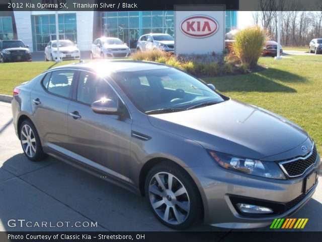 2012 Kia Optima SX in Titanium Silver