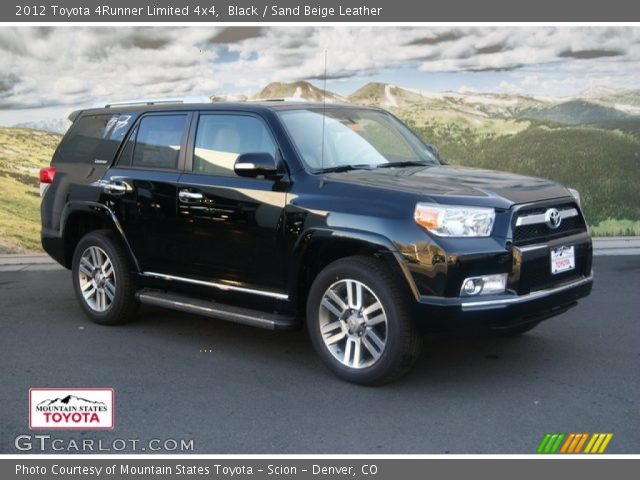 2012 Toyota 4Runner Limited 4x4 in Black