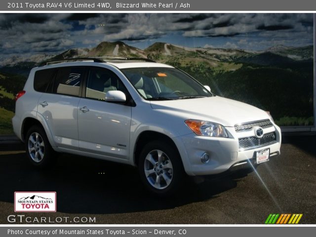 2011 Toyota RAV4 V6 Limited 4WD in Blizzard White Pearl