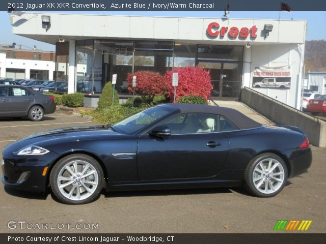 2012 Jaguar XK XKR Convertible in Azurite Blue