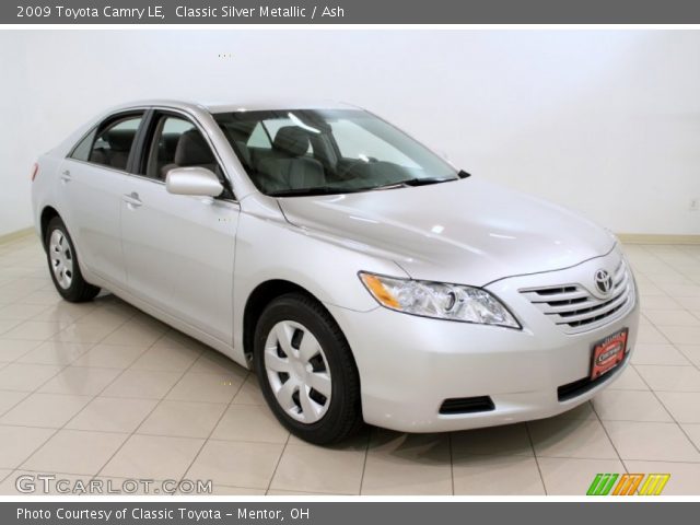 2009 Toyota Camry LE in Classic Silver Metallic