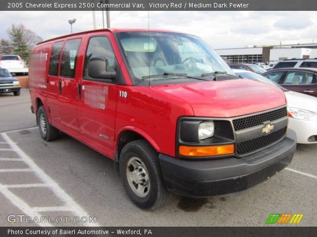 2005 Chevrolet Express 2500 Commercial Van in Victory Red