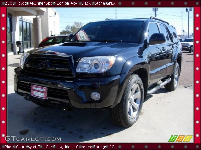 2008 Toyota 4Runner Sport Edition 4x4 in Black