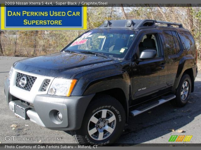 2009 Nissan Xterra S 4x4 in Super Black