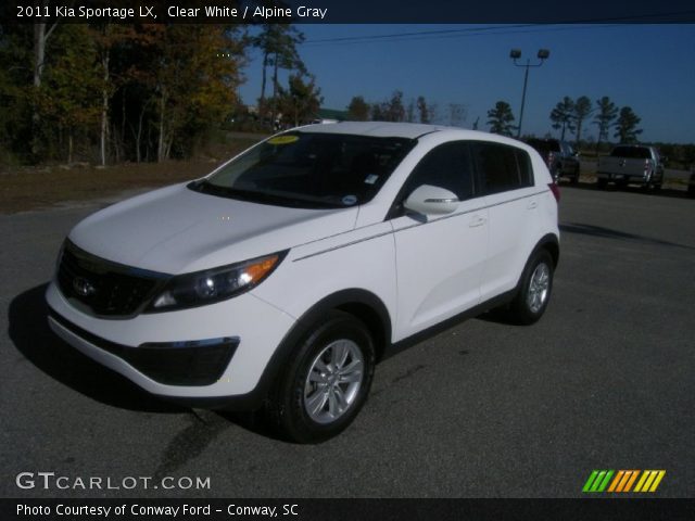 2011 Kia Sportage LX in Clear White