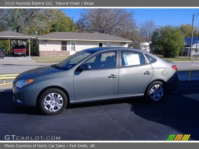 2010 Hyundai Elantra GLS in Natural Khaki
