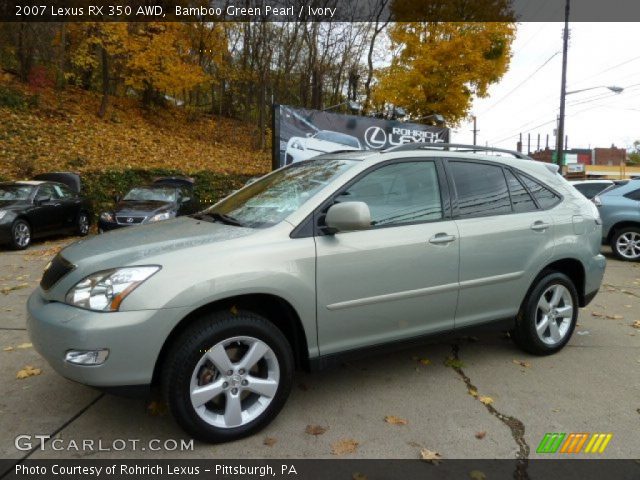 2007 Lexus RX 350 AWD in Bamboo Green Pearl