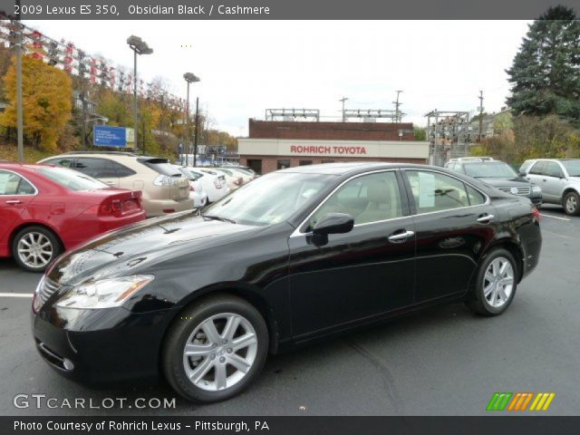 2009 Lexus ES 350 in Obsidian Black