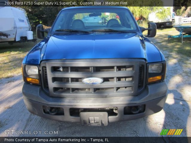 2006 Ford F250 Super Duty XL SuperCab in Custom Blue