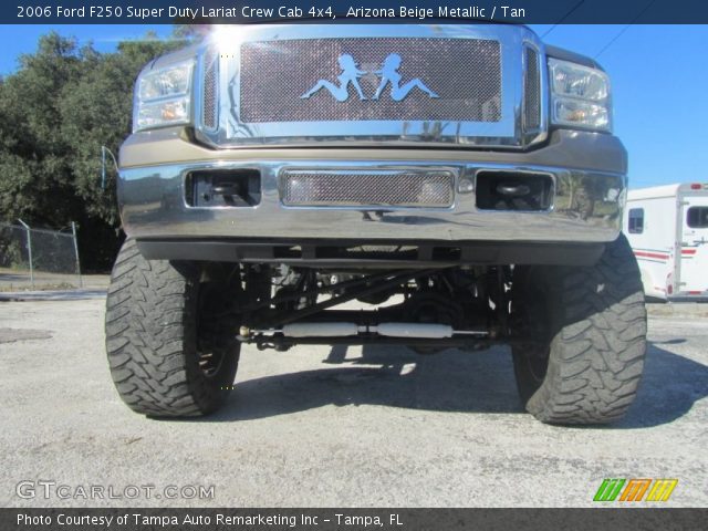2006 Ford F250 Super Duty Lariat Crew Cab 4x4 in Arizona Beige Metallic