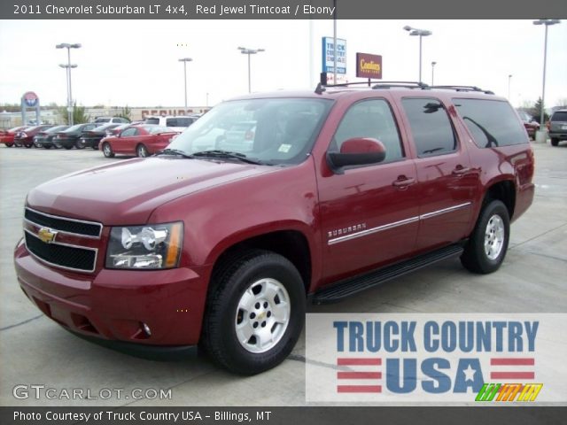 2011 Chevrolet Suburban LT 4x4 in Red Jewel Tintcoat