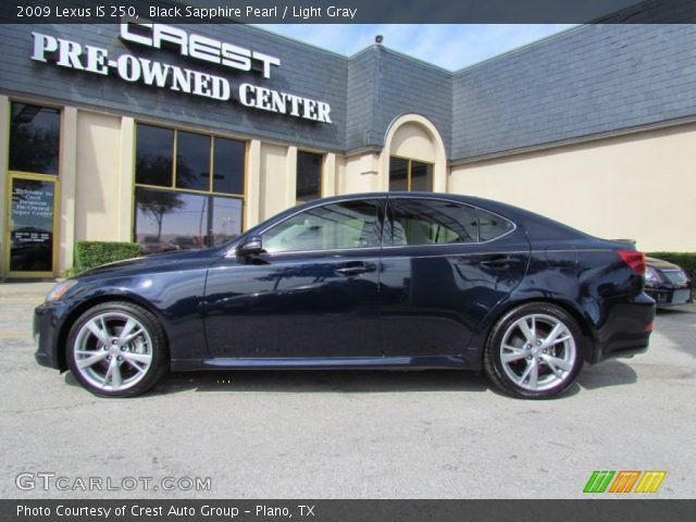 2009 Lexus IS 250 in Black Sapphire Pearl