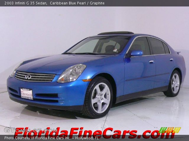 2003 Infiniti G 35 Sedan in Caribbean Blue Pearl