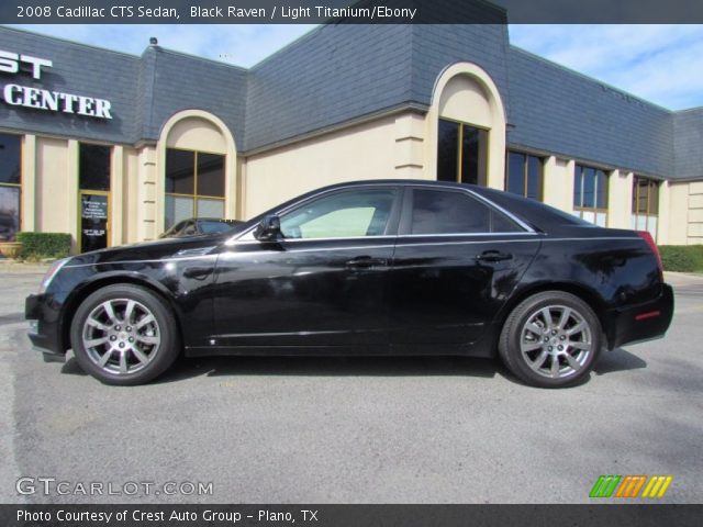 2008 Cadillac CTS Sedan in Black Raven