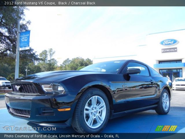 2012 Ford Mustang V6 Coupe in Black