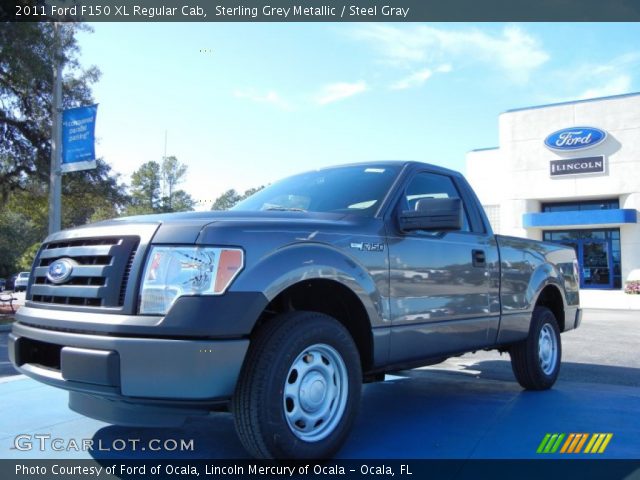 2011 Ford F150 XL Regular Cab in Sterling Grey Metallic