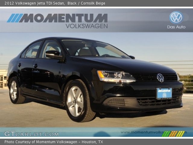 2012 Volkswagen Jetta TDI Sedan in Black