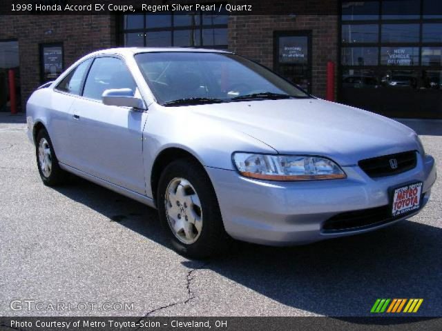 1998 Honda Accord EX Coupe in Regent Silver Pearl