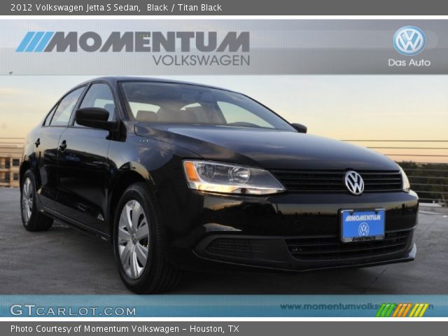 2012 Volkswagen Jetta S Sedan in Black