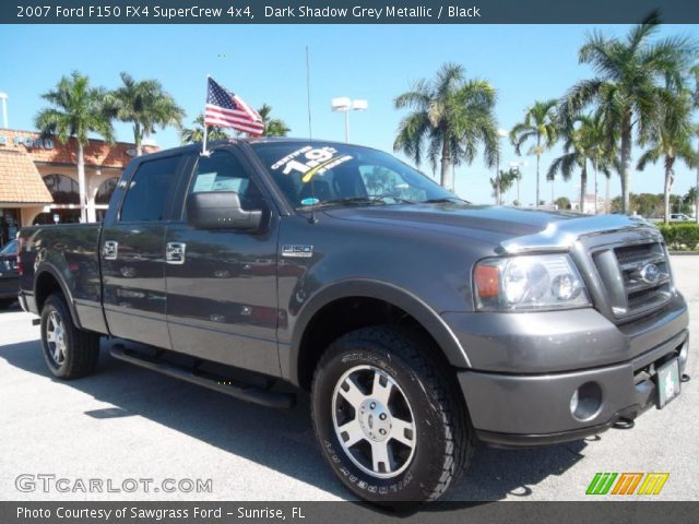 2007 Ford F150 FX4 SuperCrew 4x4 in Dark Shadow Grey Metallic