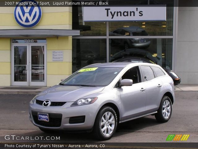 2007 Mazda CX-7 Sport in Liquid Platinum Metallic